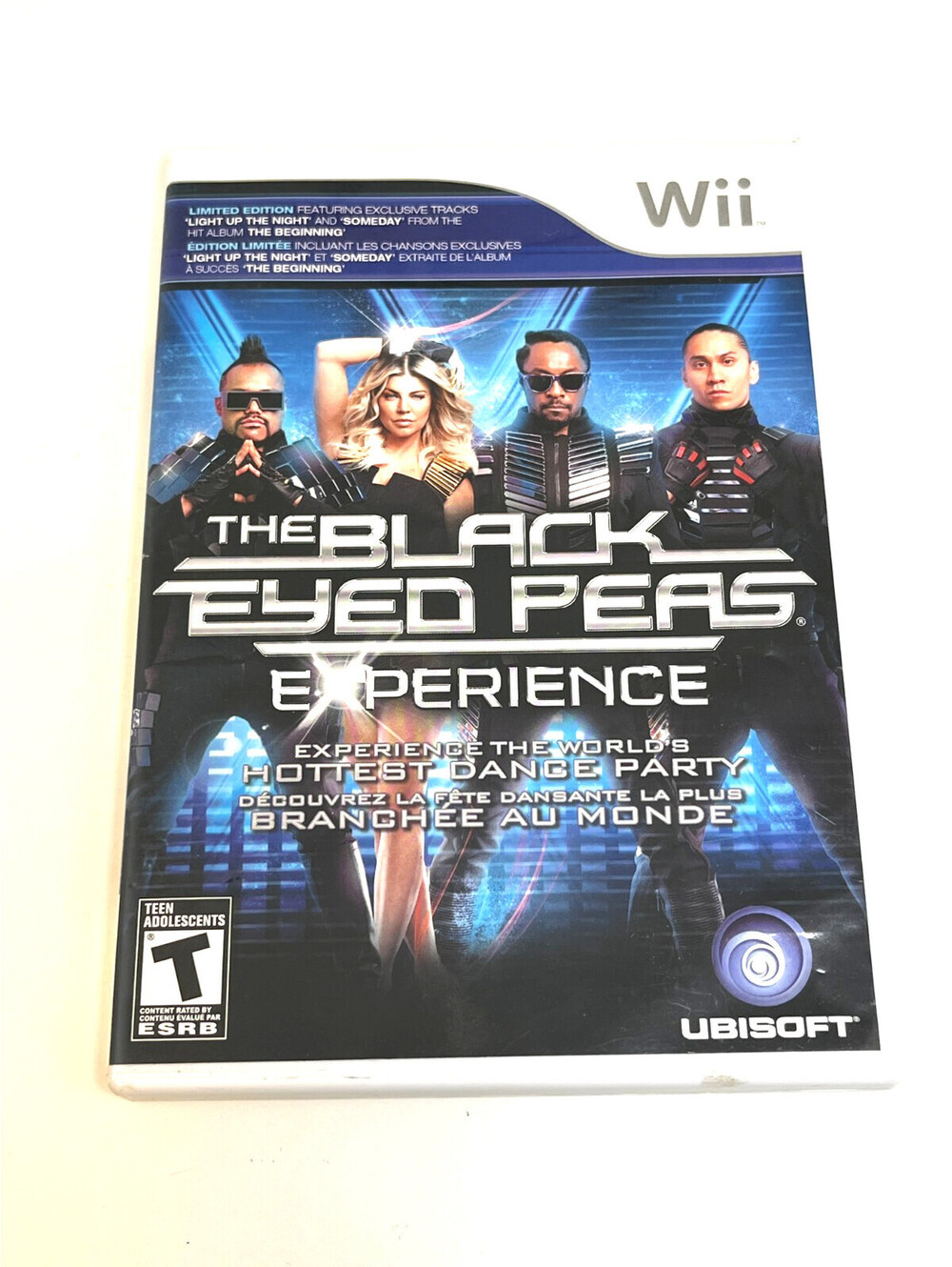 The Black Eyed Peas Experience Wii Limited Edition Complete in Box NTSC